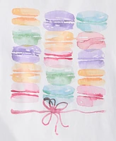 With Jules Big Girl Macaron Graphic Tee