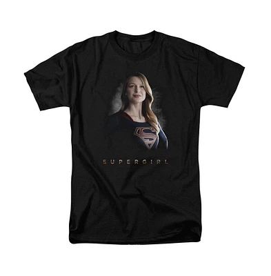 Supergirl Men's Stand Short Sleeve Adult Tee / T-Shirt