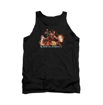 Mortal Kombat X Men's Scorpio Flames Adult Tank Top