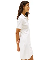 Tommy Jeans Women's Mini Short-Sleeve Polo Dress