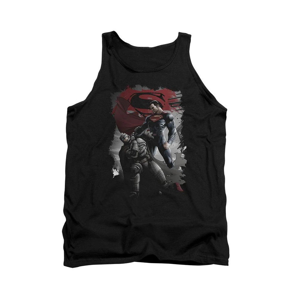 Batman V Superman Men's Choke Adult Tank Top