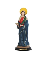 Fc Design "2-pc Set" 12"H Saint Lucy Statue Saint Lucia Holy Figurine Statue Ornament Home Room Office Decor and Perfect Ideas for Housewarming, Holid