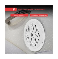 Pyle 5.25-Inch Marine Component Speakers, 100 Watts, White