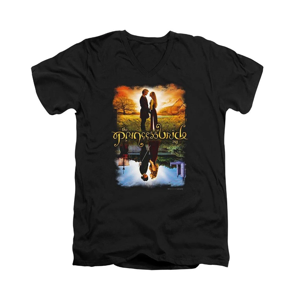 Princess Bride Men's Poster Short Sleeve Adult V Neck Premium Cotton Tee / T-Shirt