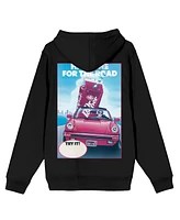 Dr. Pepper Men's Have One For The Road Long Sleeve Black Zip-Up Hooded Sweatshirt-Small