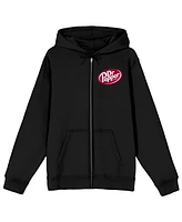 Dr. Pepper Men's Just What The Doctor Ordered Black Zip-Up Hoodie-xl