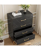 gaomon Dresser for Bedroom with 4 Drawer Dresser