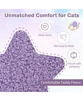 Gymax Cat Tree Cats Multi-level Cat Tower w/ Sisal Covered Scratching Posts Hammock