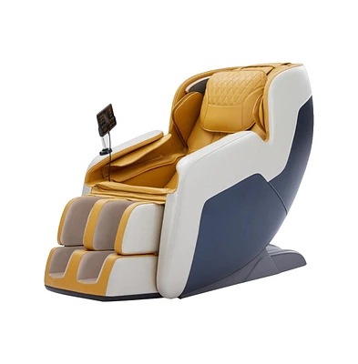 Zero Gravity Massage Chair with Hip Heating, Foot Massage & Full Airbag Coverage, Perfect for Home or Office
