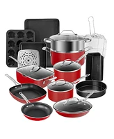 Granitestone 20-Piece Ultra-Durable Non-Stick Diamond Infused Cookware and Bakeware Set