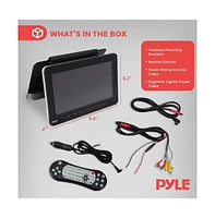 Pyle 9.4'' Car Headrest Dvd Player, Hdmi, Usb, Sd, Fm Transmitter