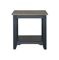 Liberty Furniture End Table- Navy