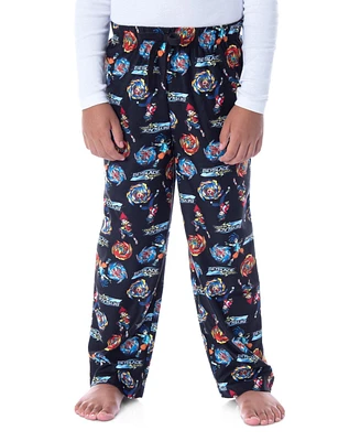 Beyblade Boys Burst Super King Spinner Tops Character Pajama Pants