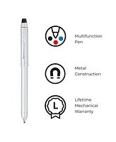 A. T. Cross A.t. Tech3+ Multi Function Pen + Pencil with Optional Stylus