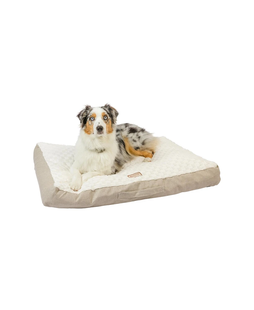 Armarkat Textured Dog Mattress Bed For Medium Dogs, Supportive Pet Bed M12HMB/Mb-m