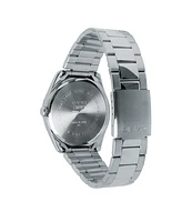 Casio Men's Silver Tone Stainless Steel Watch