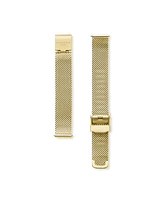 Rosefield Boxy Xs Women's Gold Tone Stainless Steel Mesh Bracelet Watch 24mm