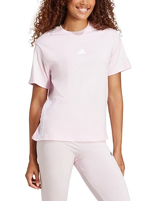 adidas Women's Essentials 3-Stripes Cotton T-Shirt