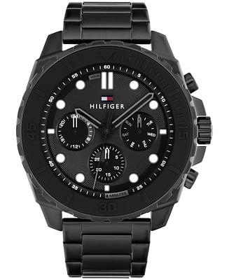 Tommy Hilfiger Men's Multifunction Ionic Plated Stainless Steel Bracelet Watch