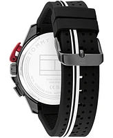 Tommy Hilfiger Men's Chronograph Silicone Strap Watch