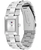 Tommy Hilfiger Women's Quartz Silver Tone Stainless Steel Bracelet Watch, 20.50mm x 25.20mm