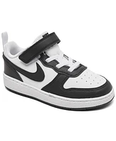 Nike Toddler Kids Court Borough Low Recraft Stay-Put Casual Sneakers from Finish Line