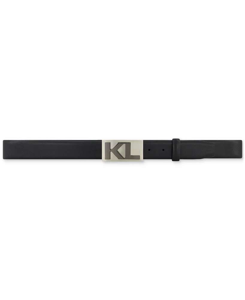 Karl Lagerfeld Men's Kl Logo Belt