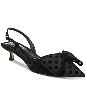 Sam Edelman Treena Bow Micro-Heel Pumps