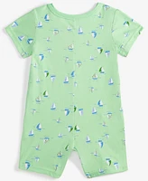 First Impressions Baby Boys Sailboat-Print Sunsuit, Exclusively at Macy's