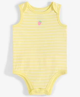 First Impressions Baby Girls Club Stripe Sunsuit, Exclusively at Macy's