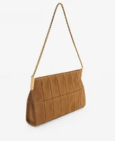 Mango Women's Split Leather Bag