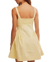 Free People Women's Astrid Oxford Mini Dress