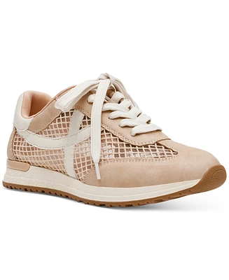 Dv Dolce Vita Women's Joque Mesh Sporty Retro Lace-Up Sneakers