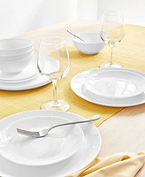 Arch Studio Opal Glass 12 Pc. Coupe Dinnerware Set, Service for 4, Exclusively at Macy's