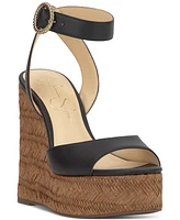 Jessica Simpson Women's Kamindi Ankle-Strap Platform Wedge Sandals