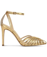 Jessica Simpson Women's Paveri Huarache Strappy Stiletto Pumps