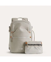 Bagsmart Faro 29L Carry On Travel Backpack Set Bone White