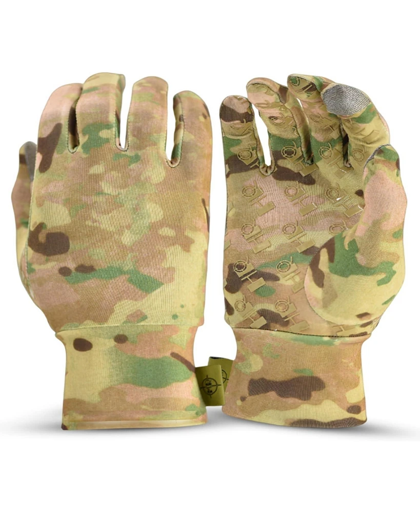 G & F Products G & F Lightweight Camo Hunting Gloves, Touchscreen, Anti-Slip Grip, All-Season, Flexible, Durable