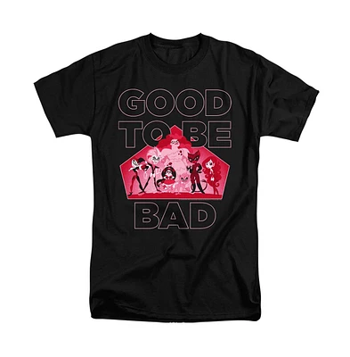 Dc Superhero Girls Men's Comics Good To Be Bad Short Sleeve Adult Tee / T-Shirt