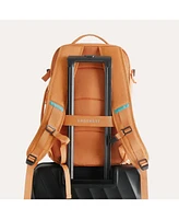 Bagsmart Faro 29L Carry On Travel Backpack Set Rust