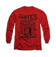 Beetlejuice Men's Dantes Inferno Room Long Sleeve Adult Tee / T-Shirt