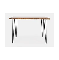 Jofran Nature's Edge 52'' Solid Acacia Counter Height Dining Table