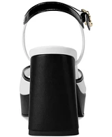 Karl Lagerfeld Paris Women's Hallet Platform Sandals