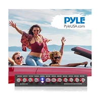 Pyle 7 Bands Graphic Equalizer with Subwoofer Control, Bluetooth