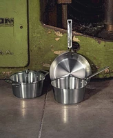 Cristel 1826 8-Piece Stainless Steel Cookware Set