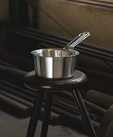 Cristel 1826 3-Piece Stainless Steel Saucepan Set with Glass Lids