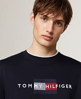 Tommy Hilfiger Men's Embroidered Logo Crewneck Sweatshirt