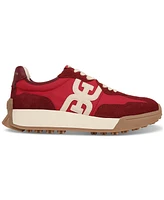 Sam Edelman Women's Langley Emblem Lace-Up Trainer Sneakers
