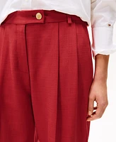 Tommy Hilfiger Women's Th x Sofia Richie Grainge Wide Leg Pants