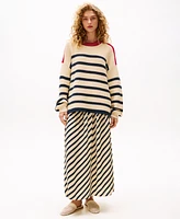 Tommy Hilfiger x Sofia Richie Grainge Women's Breton Striped Sweater